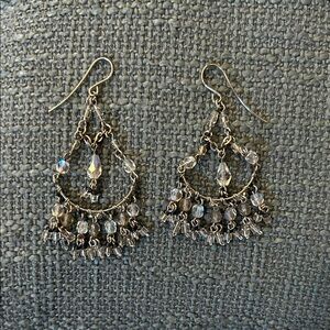 Silver Chandelier Earrings